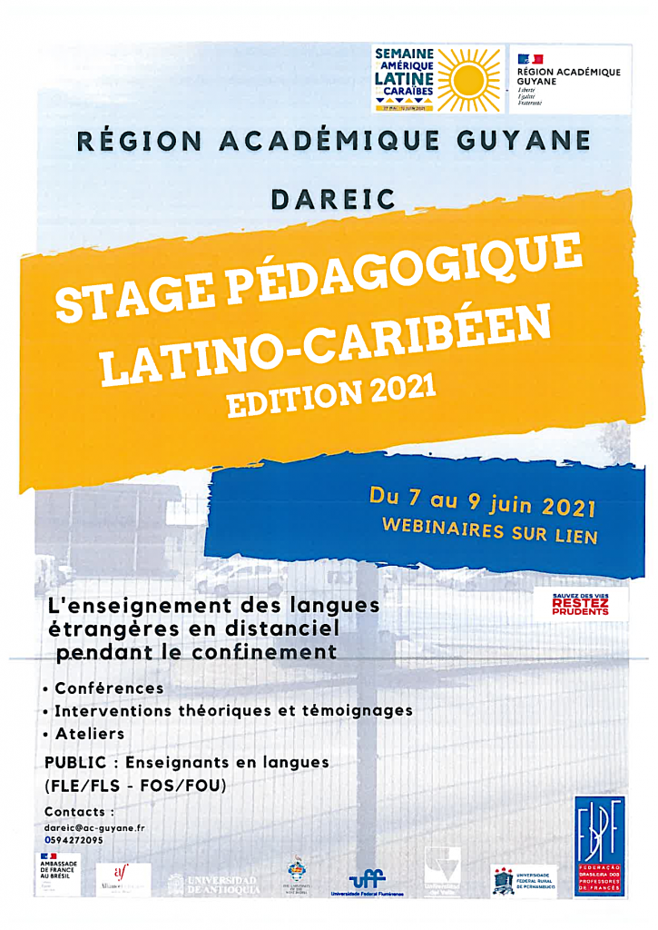 Stage Pédagogique Latino-Caribeen 2021